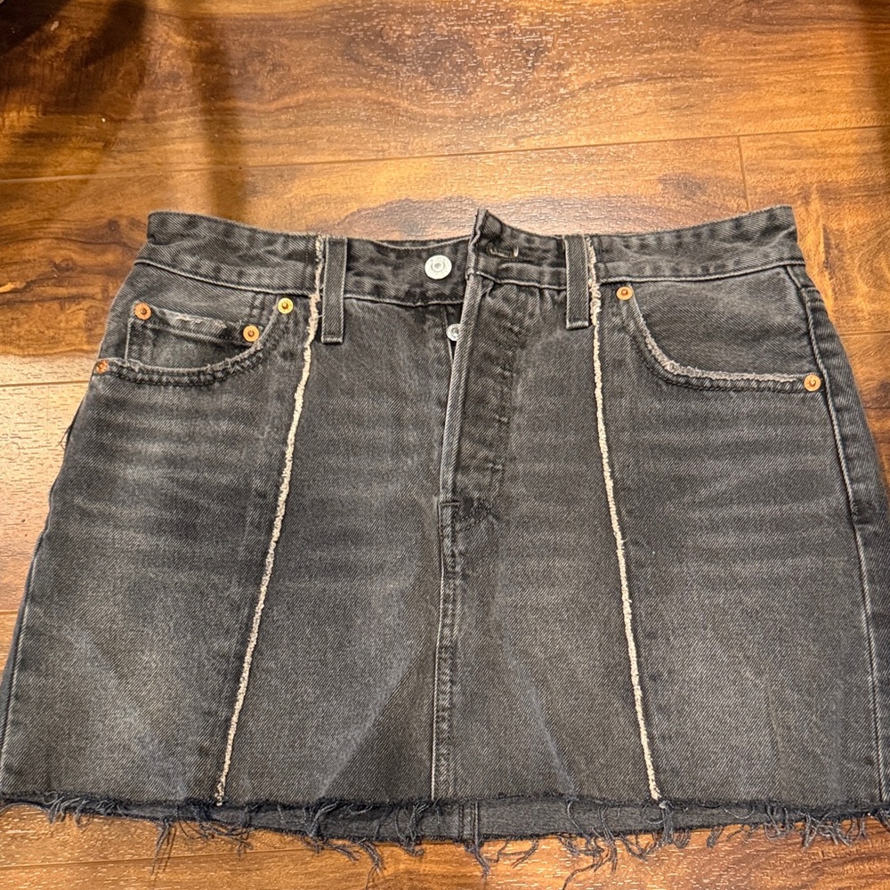 Levi's Icon Recrafted Denim Mini Skirt - Gem